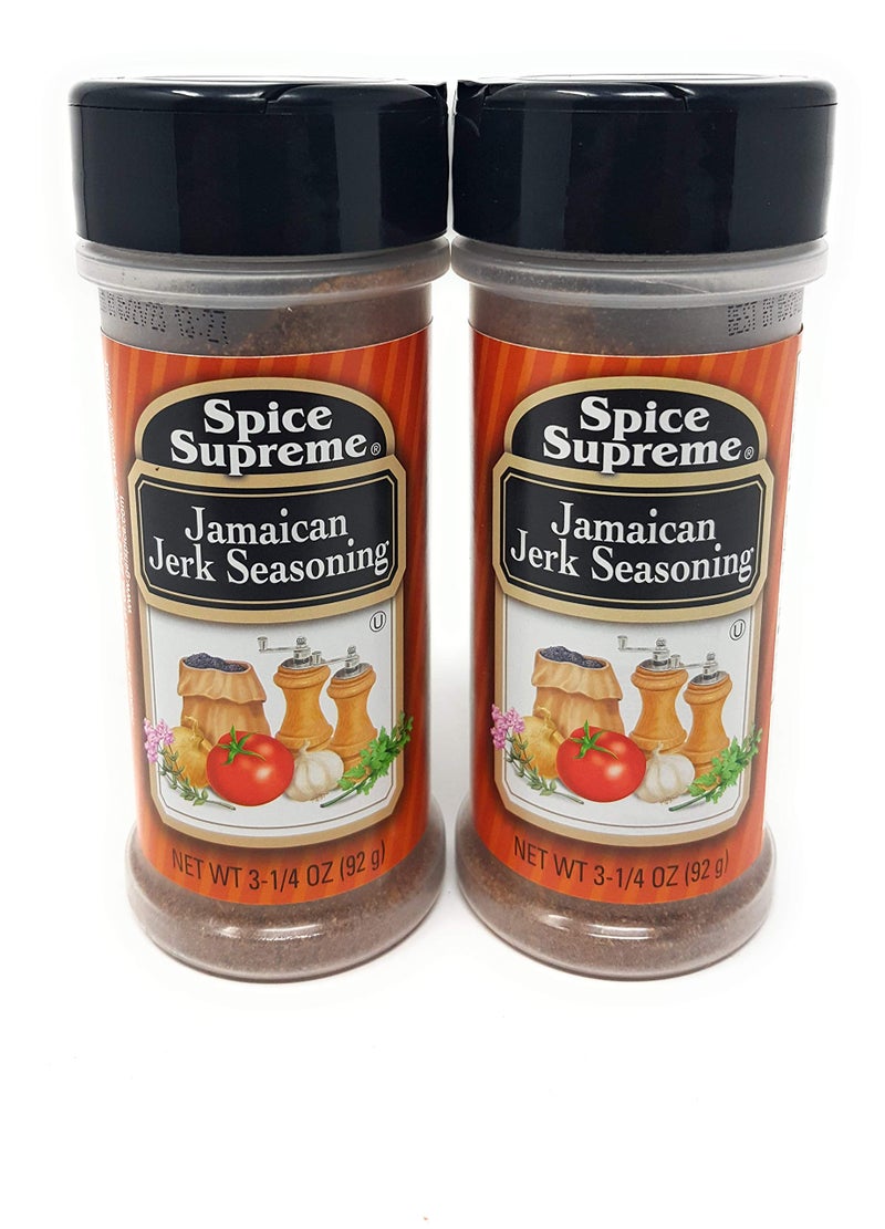 Spice Supreme Jamaican Jerk Seasoning (3.25 oz Bottles) 2 Pack - Image 1